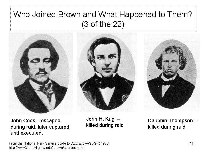 Who Joined Brown and What Happened to Them? (3 of the 22) John Cook