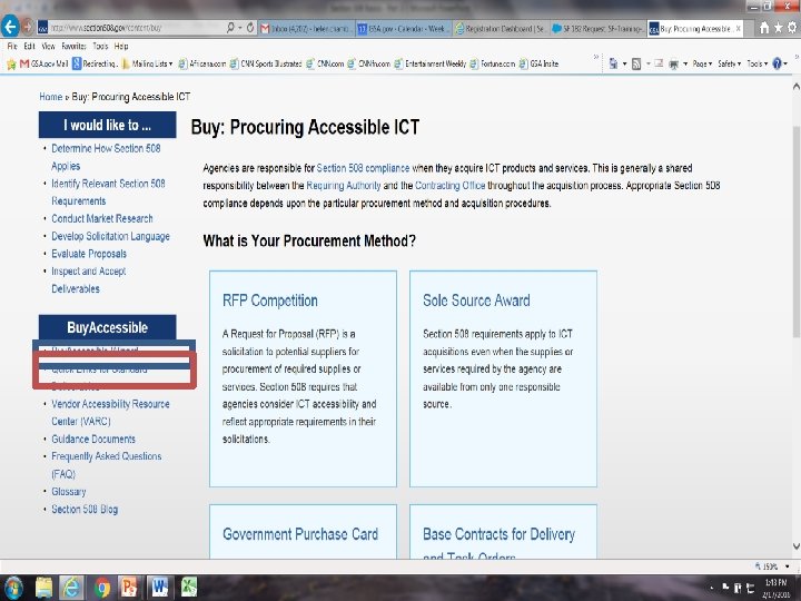 Buy: Procuring Accessible ICT 15 