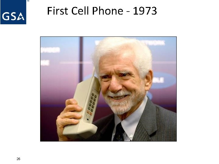 First Cell Phone - 1973 26 