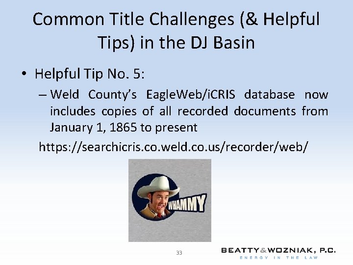 Common Title Challenges (& Helpful Tips) in the DJ Basin • Helpful Tip No.