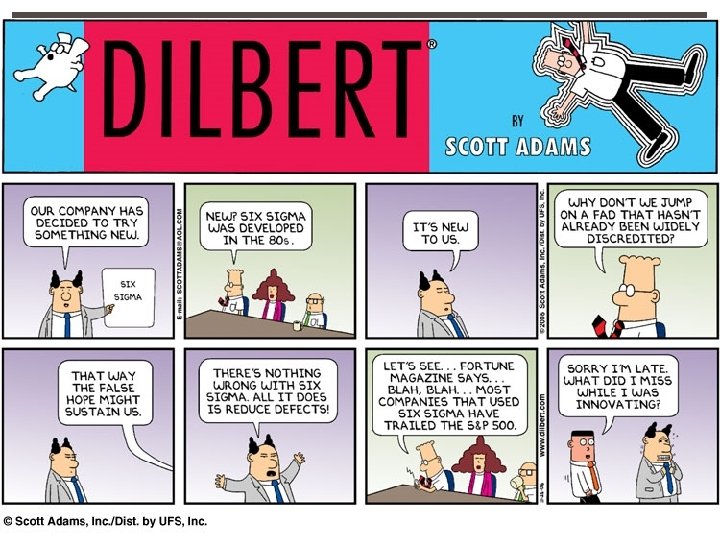 DILBERT’S VIEW 