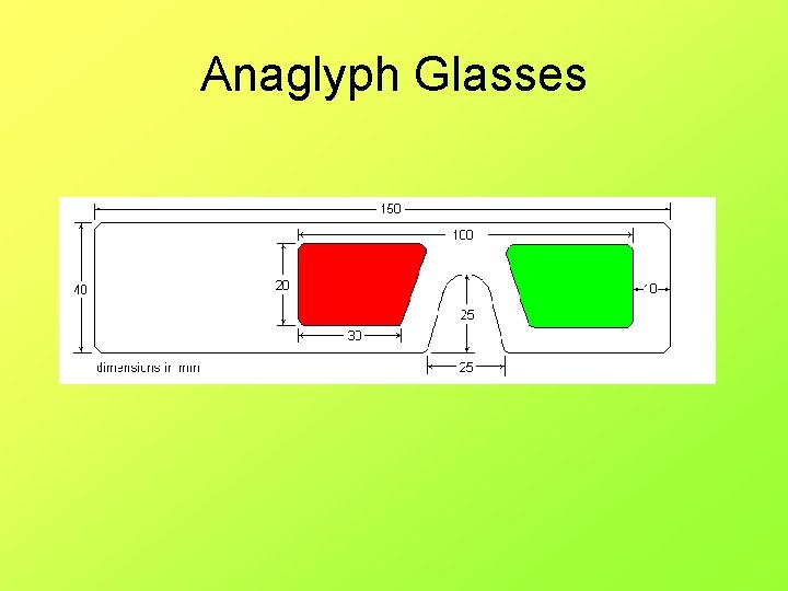 Anaglyph Glasses 