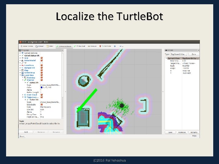 Localize the Turtle. Bot (C)2016 Roi Yehoshua 