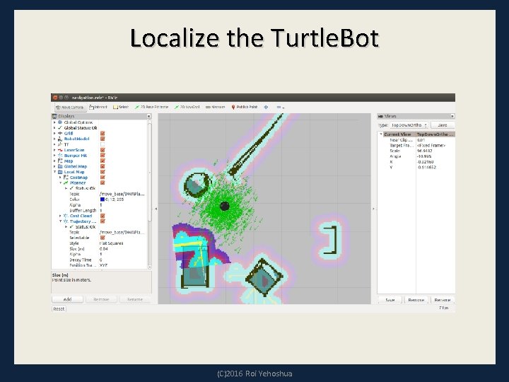 Localize the Turtle. Bot (C)2016 Roi Yehoshua 