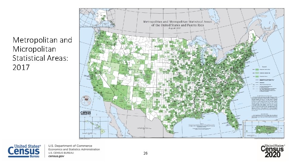 Metropolitan and Micropolitan Statistical Areas: 2017 26 