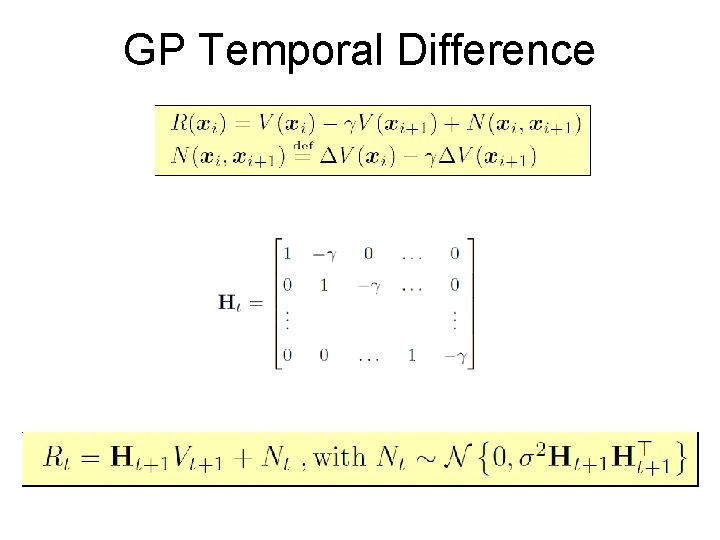 GP Temporal Difference 