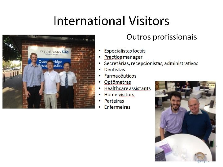 International Visitors 