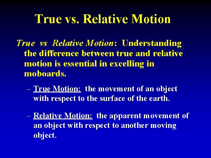 True vs. Relative Motion True vs Relative Motion: Understanding the difference between true and True vs. Relative Motion True vs Relative Motion: Understanding the difference between true and