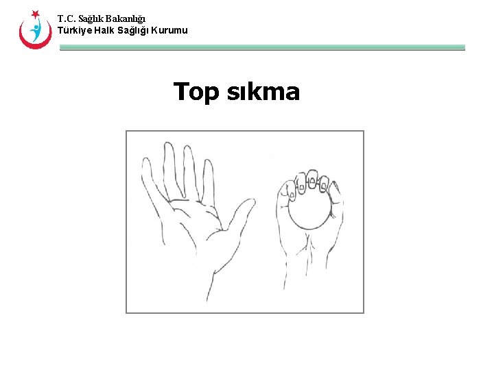 T. C. Sağlık Bakanlığı Türkiye Halk Sağlığı Kurumu Top sıkma 