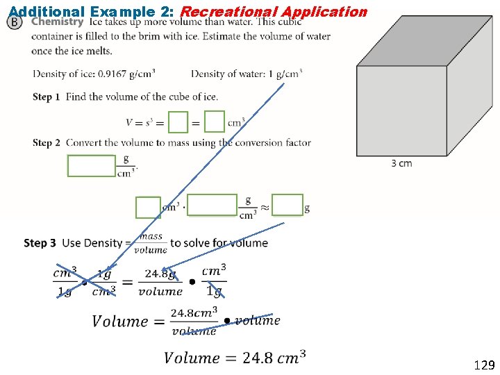 Additional Example 2: Recreational Application 129 