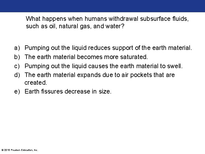 What happens when humans withdrawal subsurface fluids, such as oil, natural gas, and water?