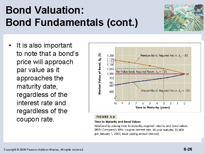 Bond Valuation: Bond Fundamentals (cont. ) • It is also important to note that