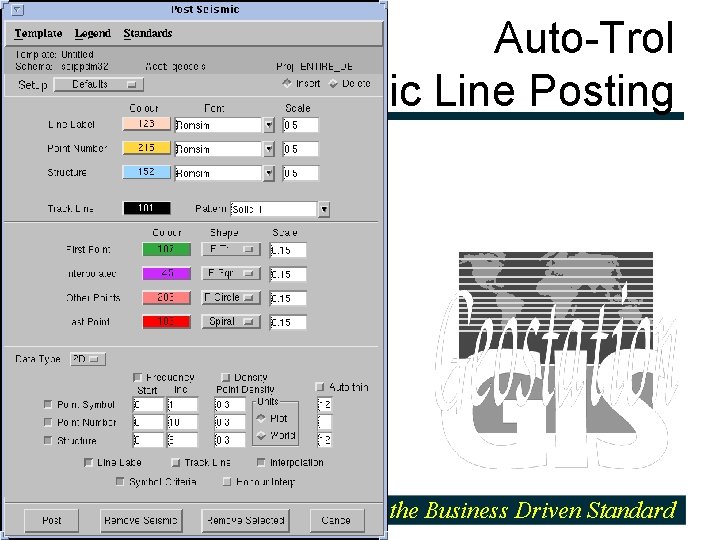 Auto-Trol Seismic Line Posting Yogi Schulz 24 … the Business Driven Standard 