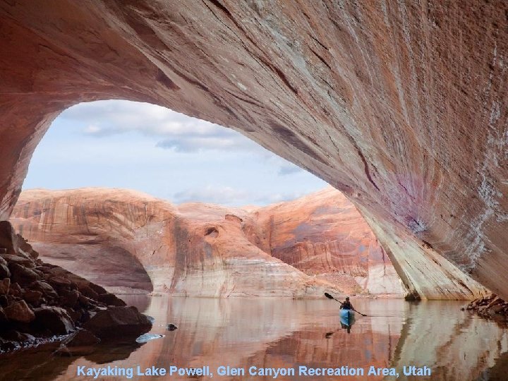 Kayaking Lake Powell, Glen Canyon Recreation Area, Utah 