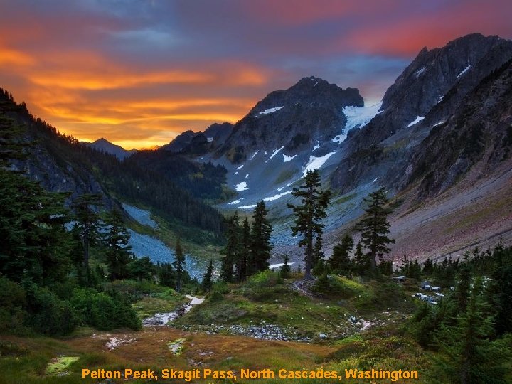 Pelton Peak, Skagit Pass, North Cascades, Washington 