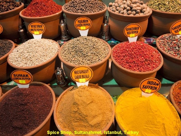 Spice Shop, Sultanahmet, Istanbul, Turkey 