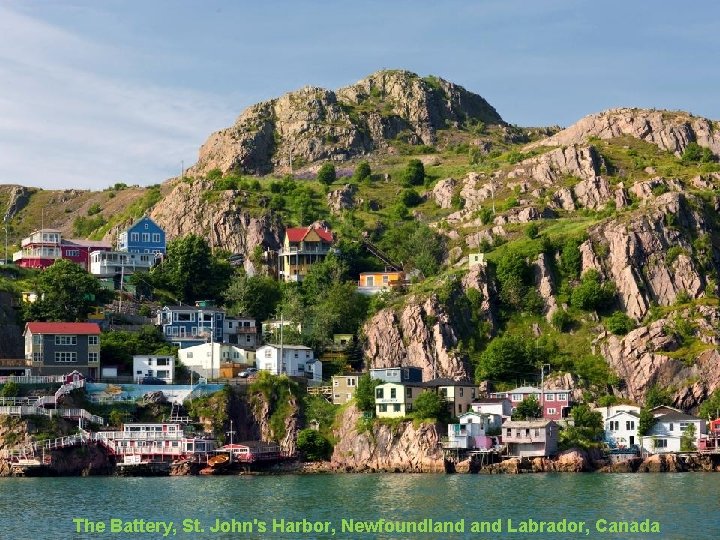 The Battery, St. John's Harbor, Newfoundland Labrador, Canada 