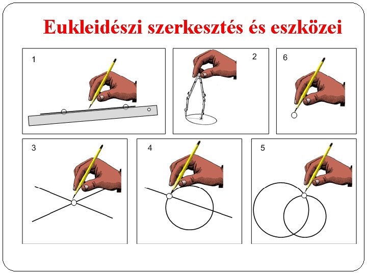 Eukleidészi szerkesztés és eszközei 