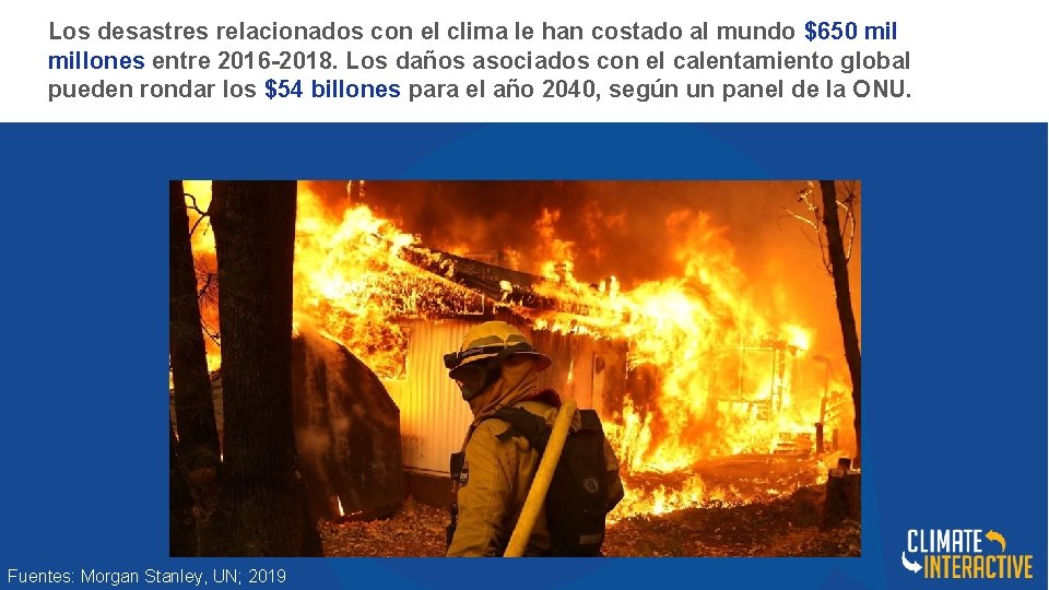 Los desastres relacionados con el clima le han costado al mundo $650 millones entre