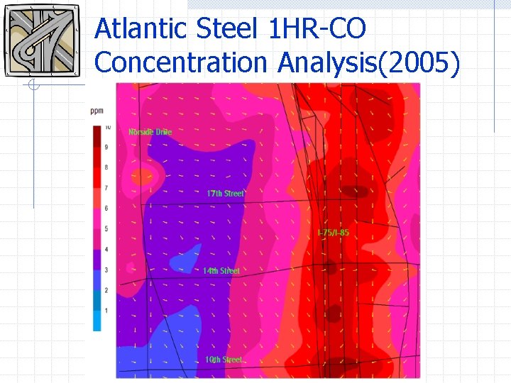 Atlantic Steel 1 HR-CO Concentration Analysis(2005) 