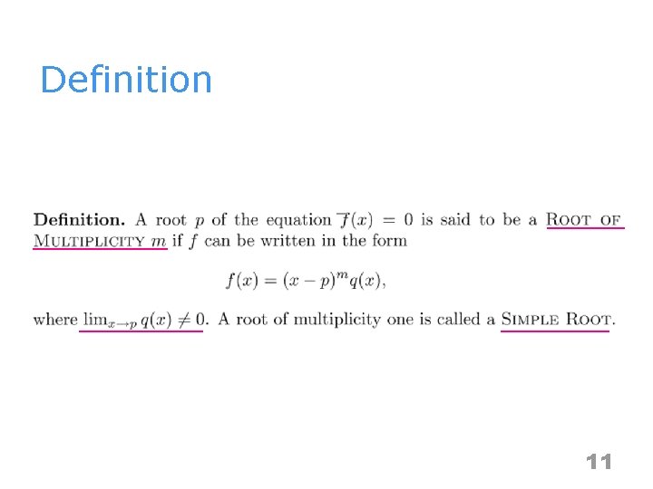 Definition 11 