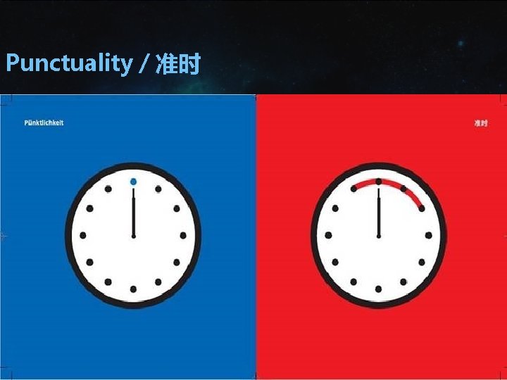 Punctuality/准时 Punctuality/准时