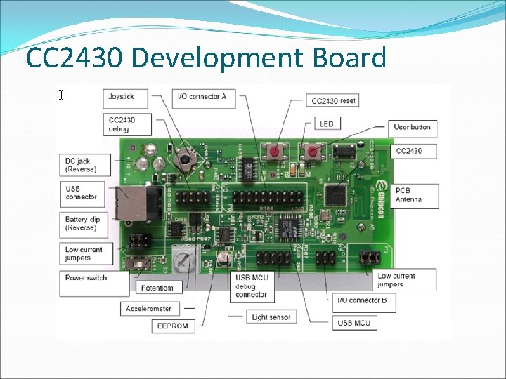 CC 2430 Development Board 