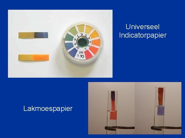 Universeel Indicatorpapier Lakmoespapier Universeel Indicatorpapier Lakmoespapier