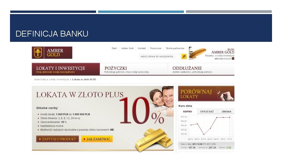 DEFINICJA BANKU 