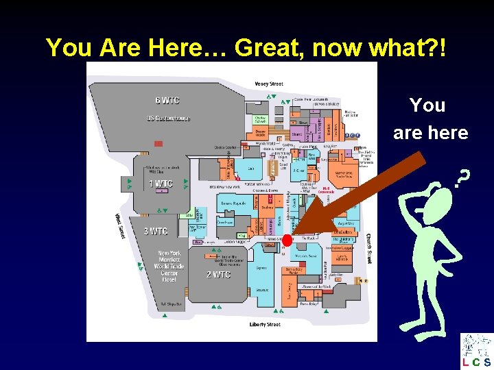 You Are Here… Great, now what? ! You are here 