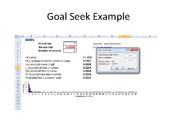 Goal Seek Example 