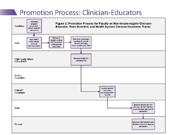 Promotion Process: Clinician-Educators 