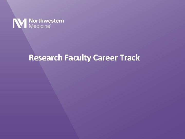 Research Faculty Career Track 
