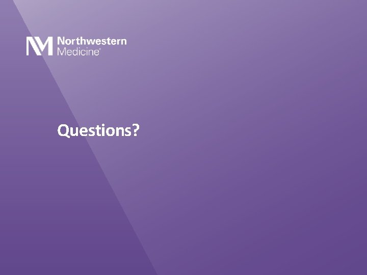 Questions? 