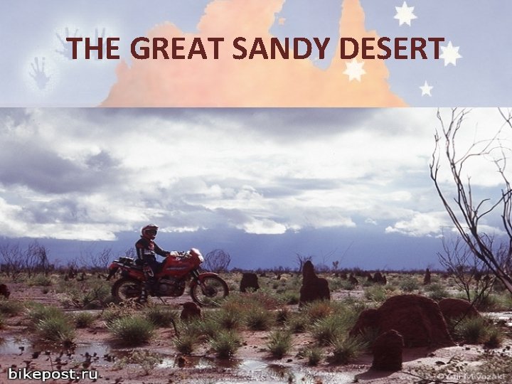 THE GREAT SANDY DESERT 