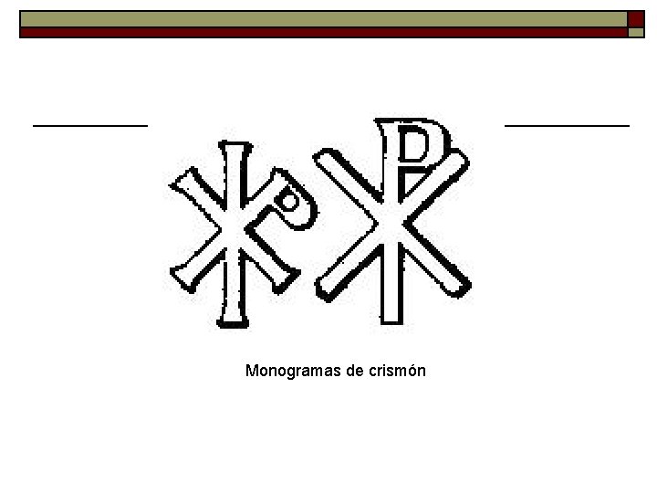 Monogramas de crismón 