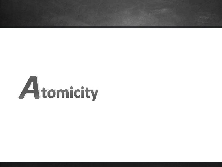 A TOMICITY 