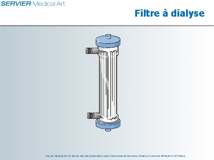 Filtre à dialyse Servier Medical Art de Servier est mis à disposition selon les