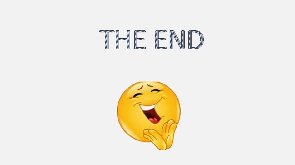 THE END 