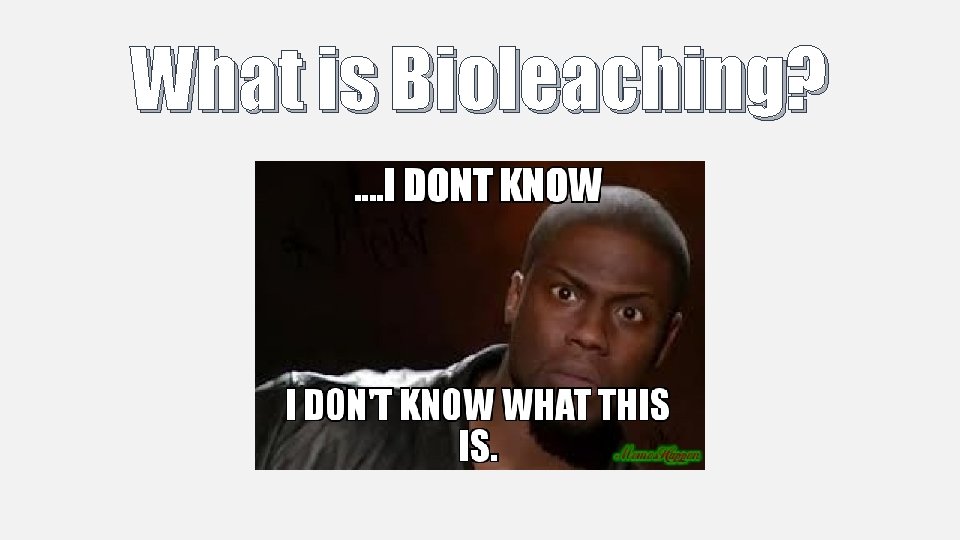 What is Bioleaching? 