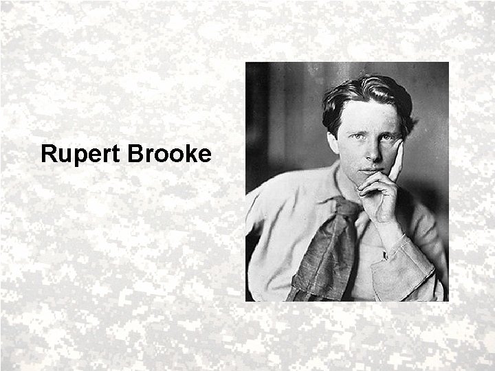 Rupert Brooke 