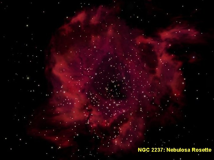 NGC 2237: Nebulosa Rosette 