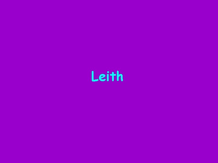 Leith 