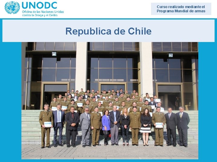 Curso realizado mediante el Programa Mundial de armas Republica de Chile 