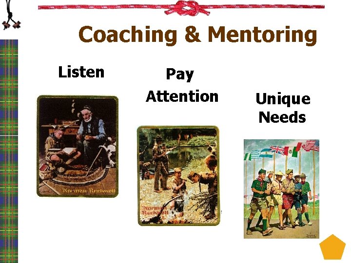 Coaching & Mentoring Listen Pay Attention Unique Needs 