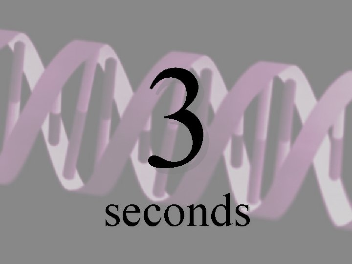 3 seconds 