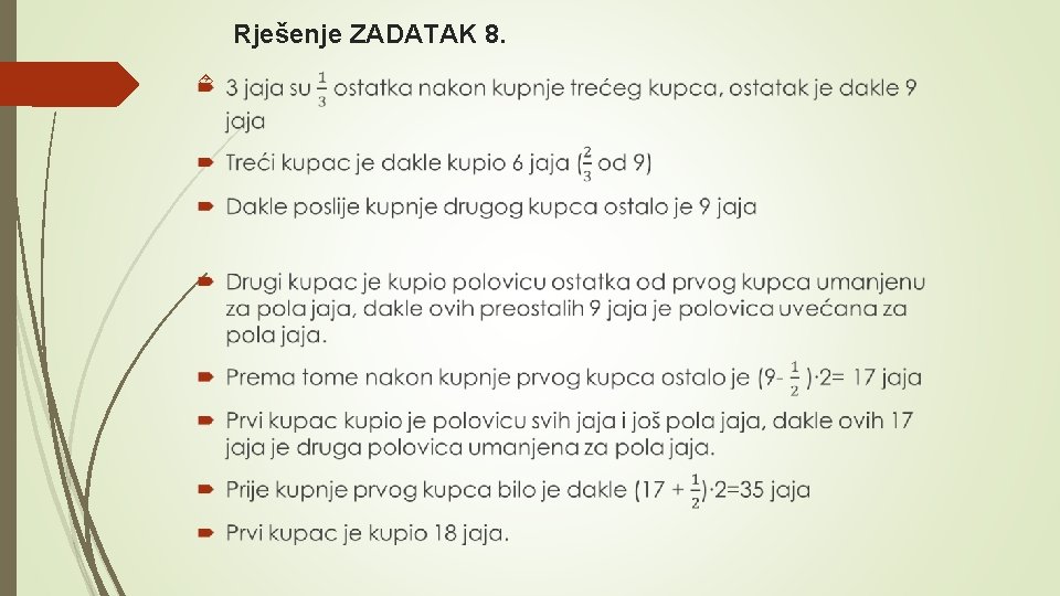 Rješenje ZADATAK 8. 