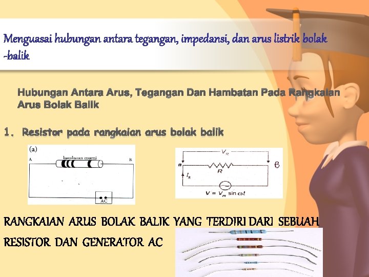 Menguasai hubungan antara tegangan, impedansi, dan arus listrik bolak -balik Hubungan Antara Arus, Tegangan