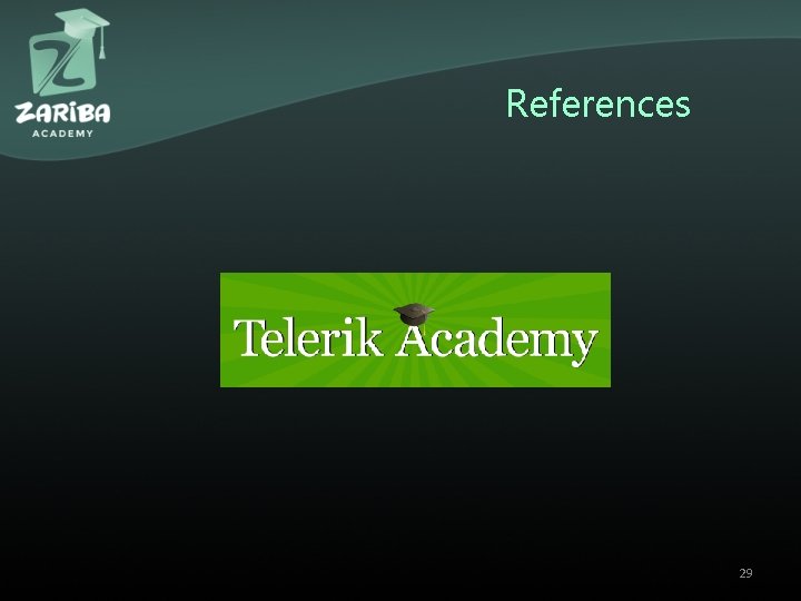 References 29 References 29