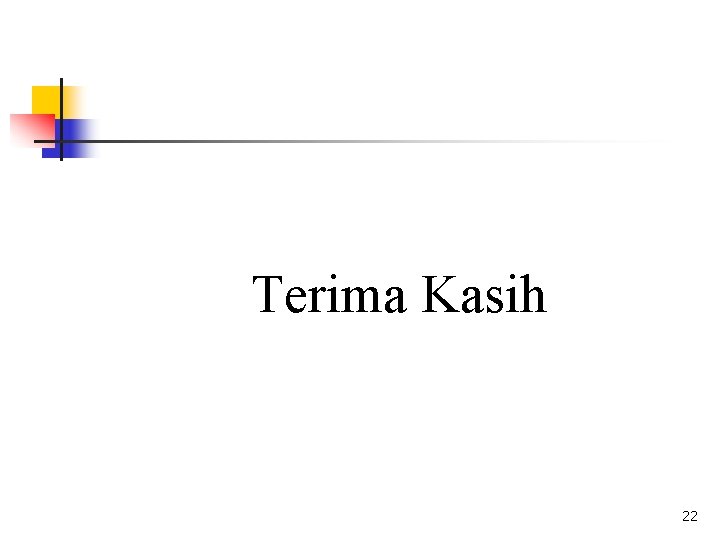 Terima Kasih 22 